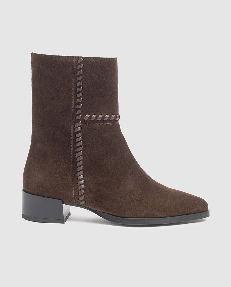 Botines con tacón BERTA