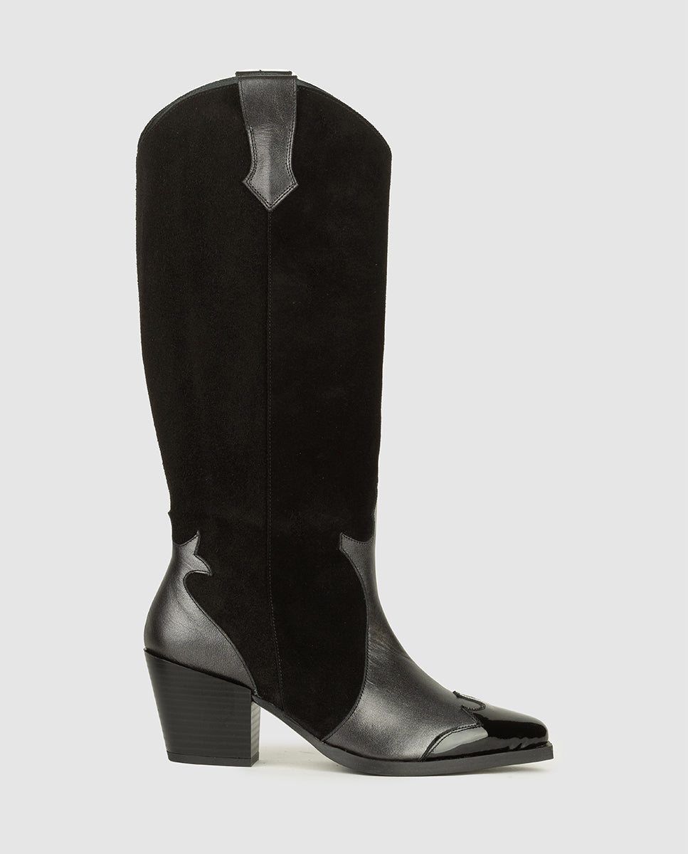 CAMELIA heeled boot