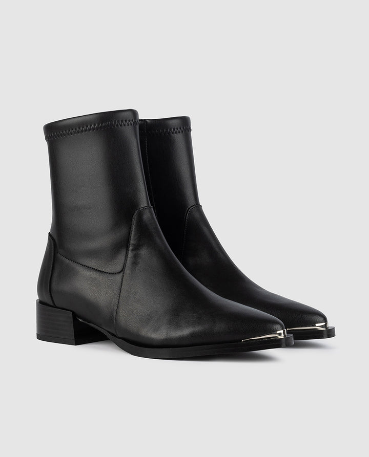 Botines de piel SAMPLE SALE
