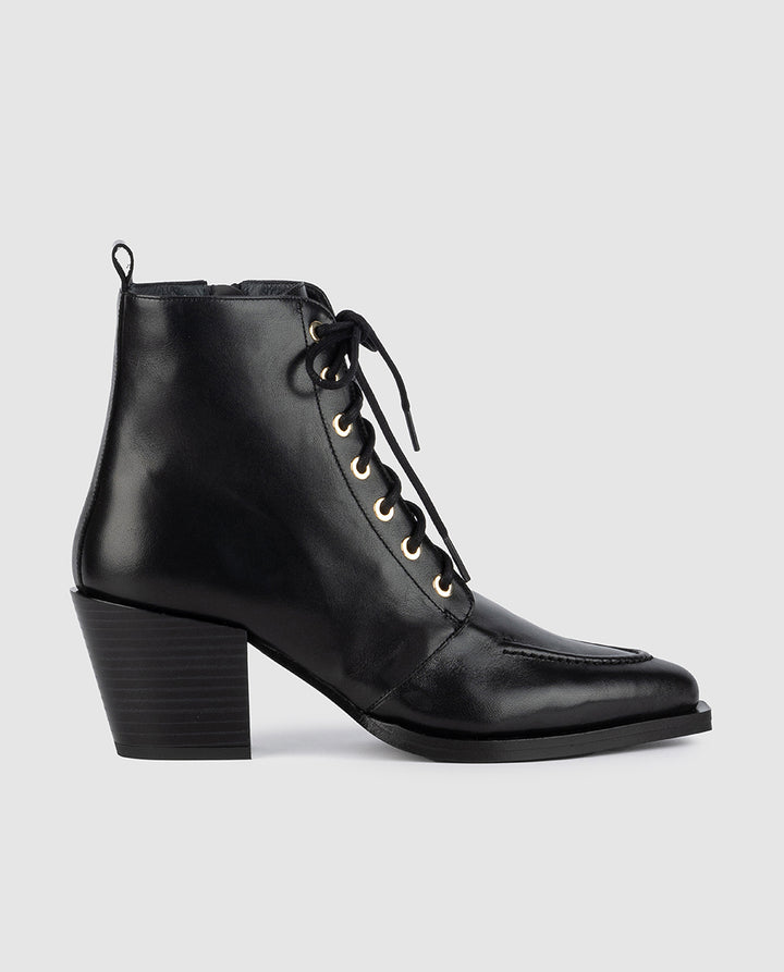 Botines de piel SAMPLE SALE