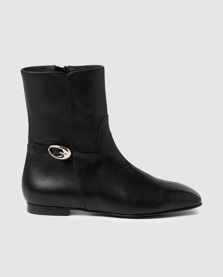 Botines de piel SAMPLE SALE
