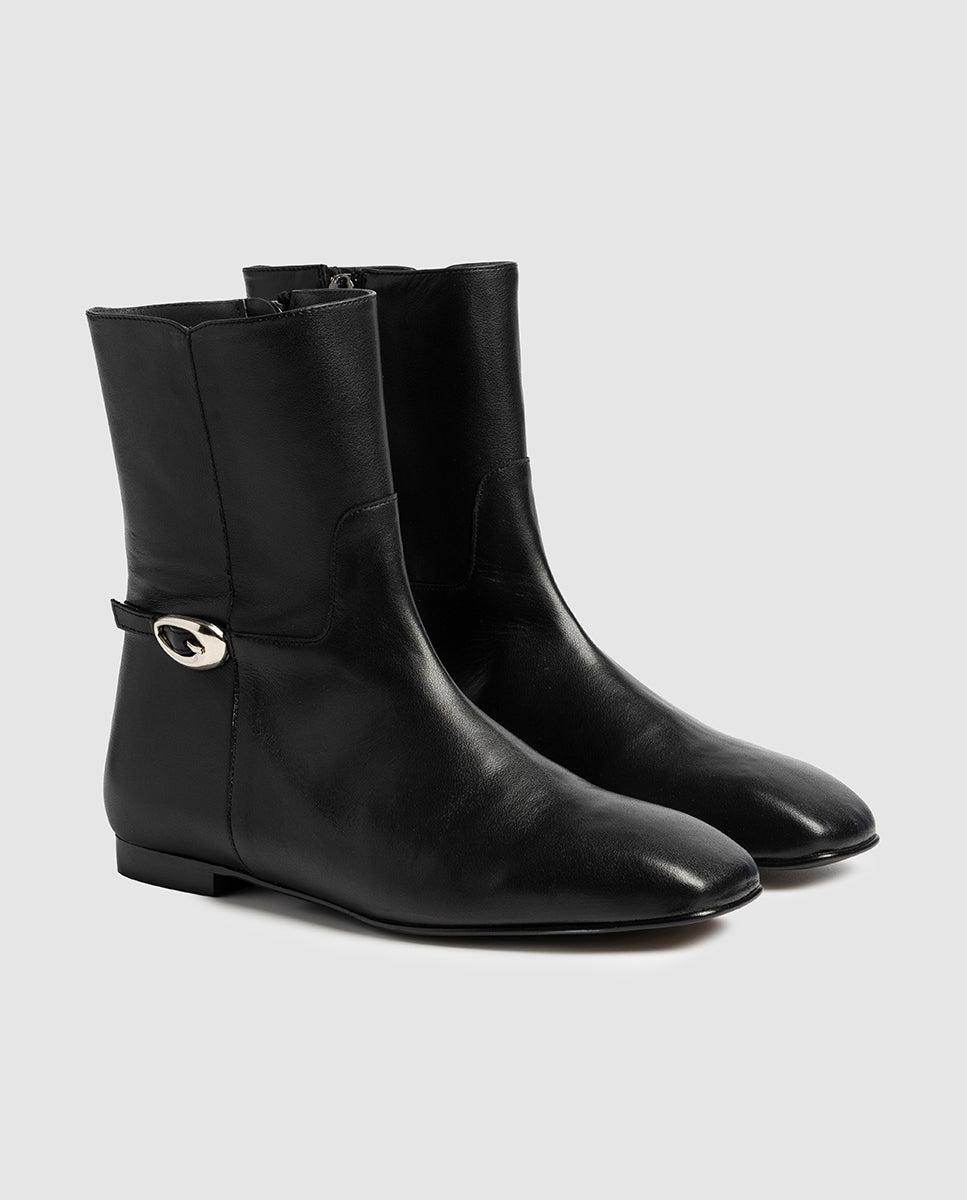 Botines de piel SAMPLE SALE