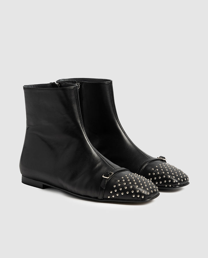 Botines de piel SAMPLE SALE