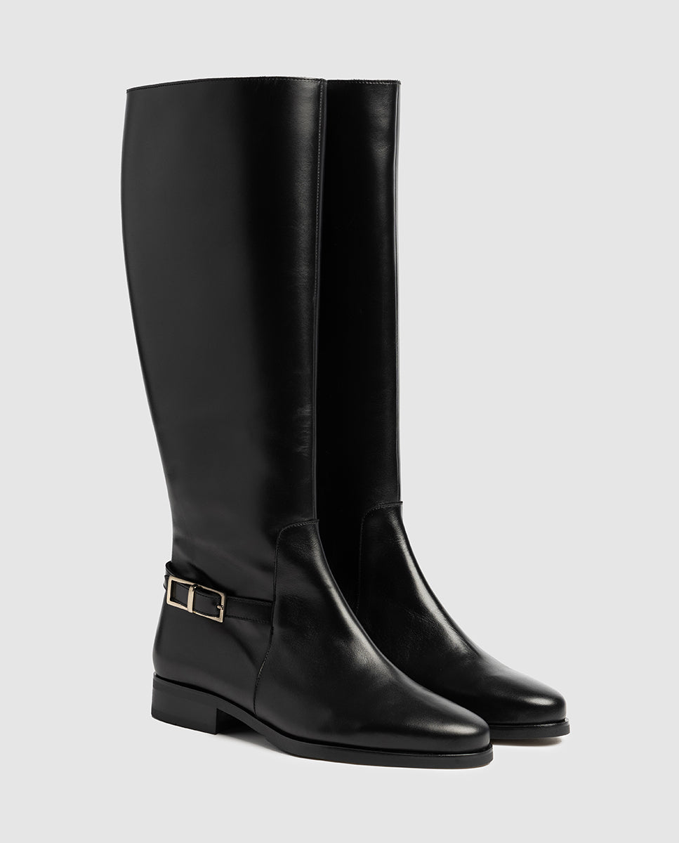 Botas de piel SAMPLE SALE
