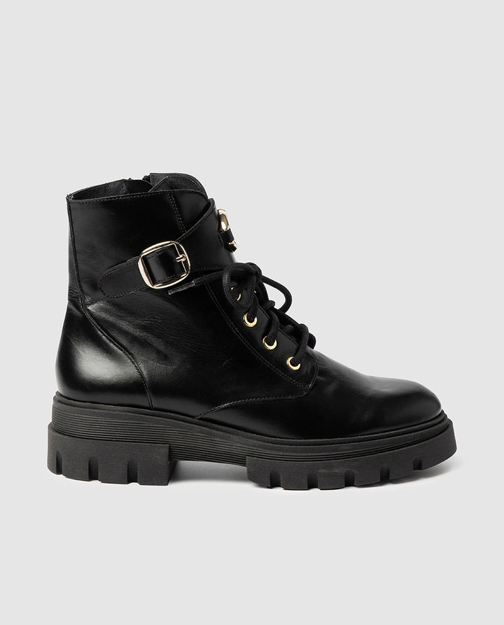 Botines de piel SAMPLE SALE