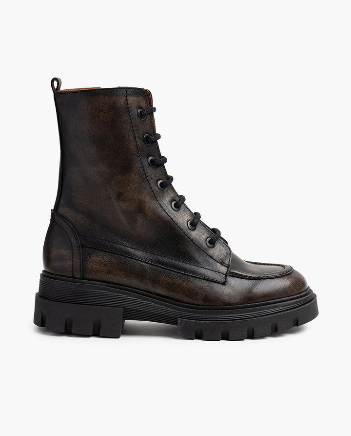 Botines de piel SAMPLE SALE