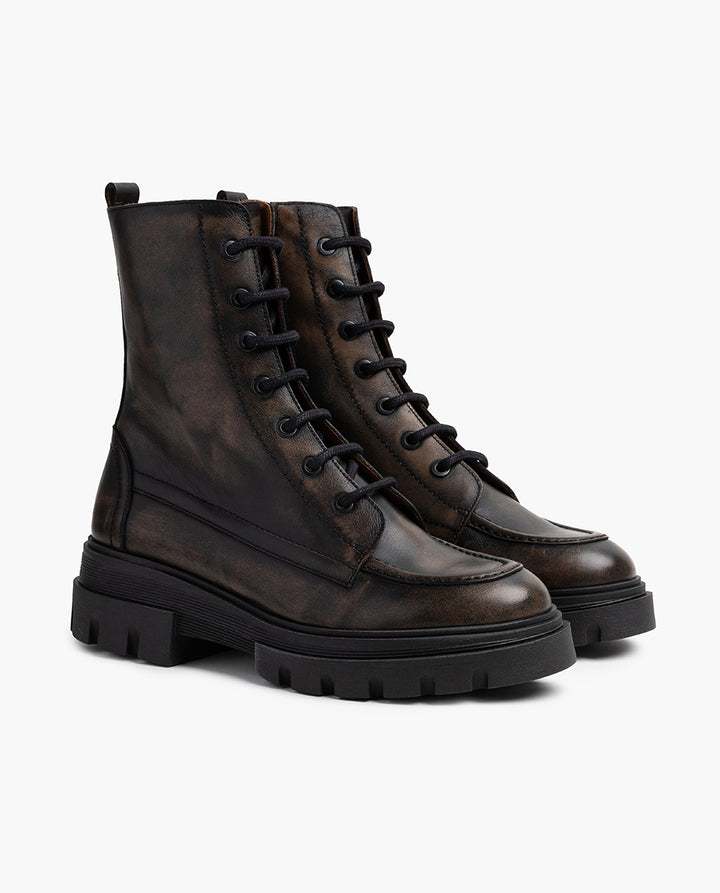 Botines de piel SAMPLE SALE