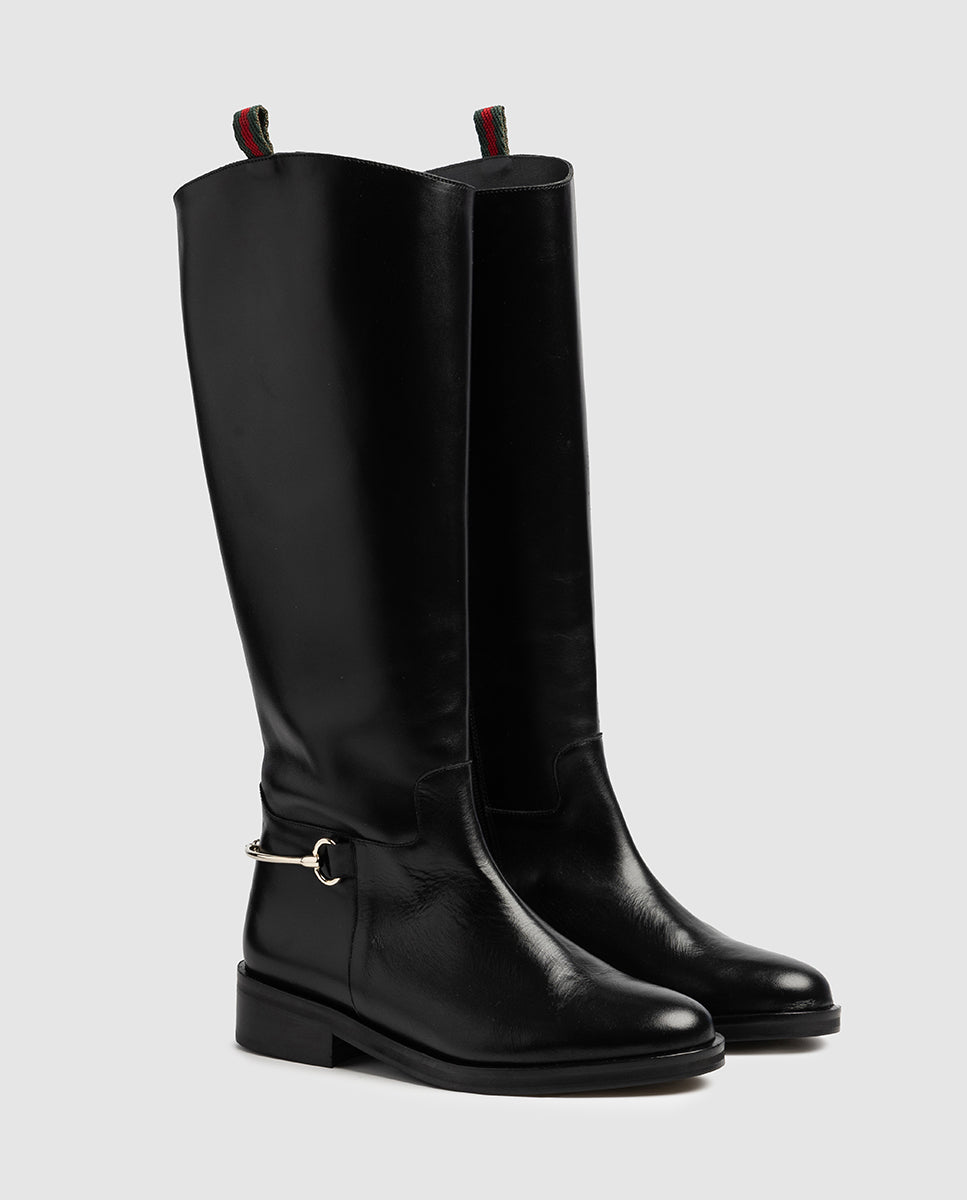 Botas de piel SAMPLE SALE
