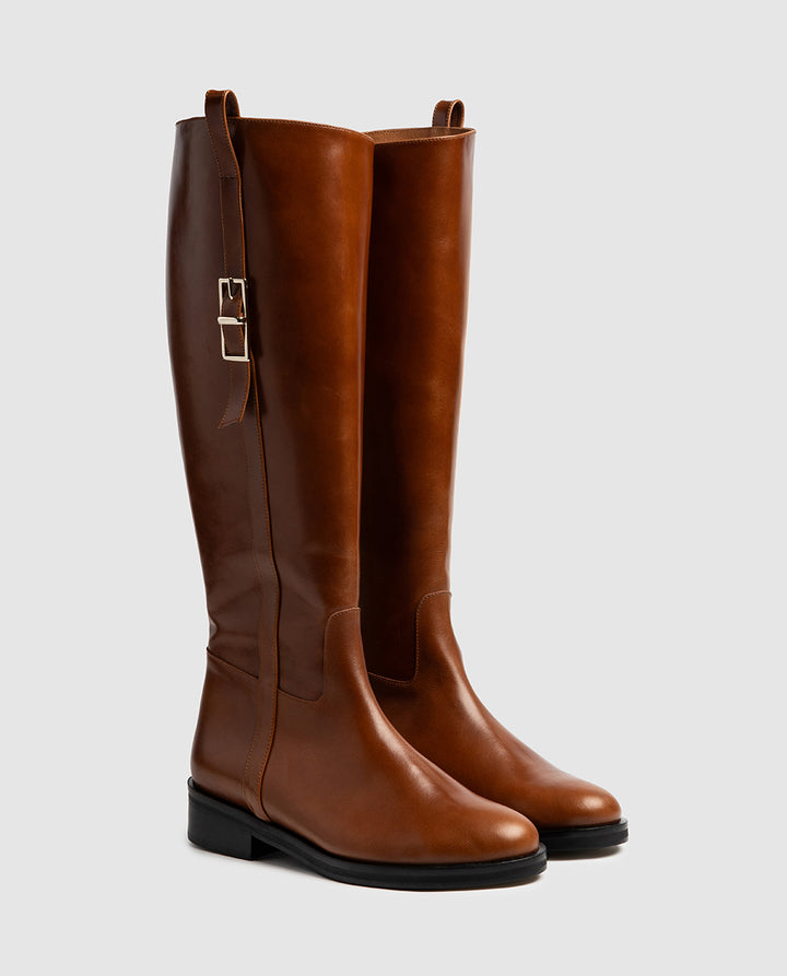 Botas de piel SAMPLE SALE