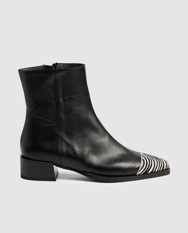 Botines de piel SAMPLE SALE