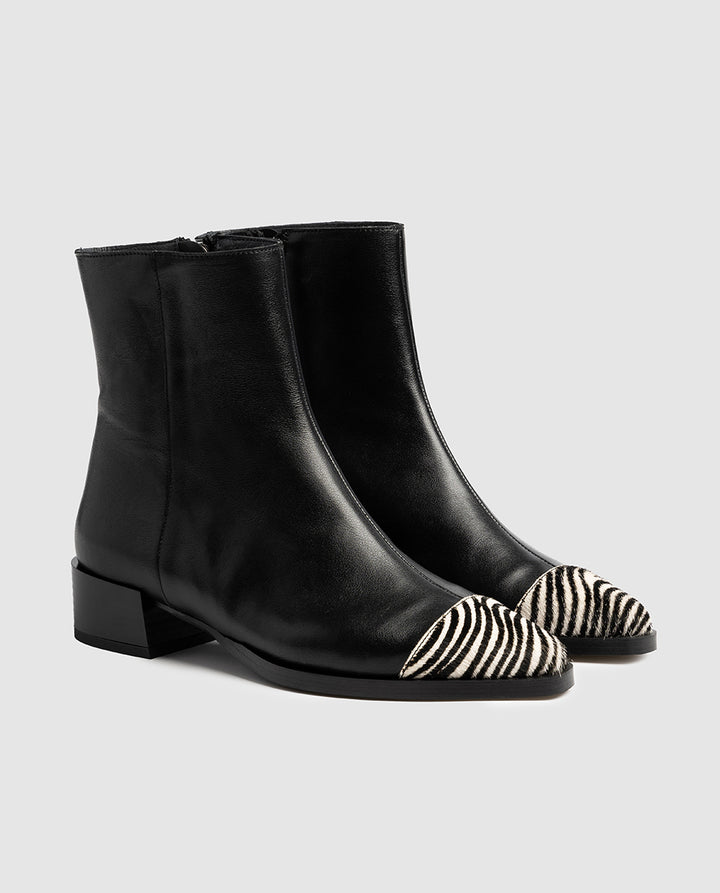 Botines de piel SAMPLE SALE