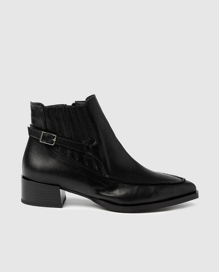 Botines de piel SAMPLE SALE