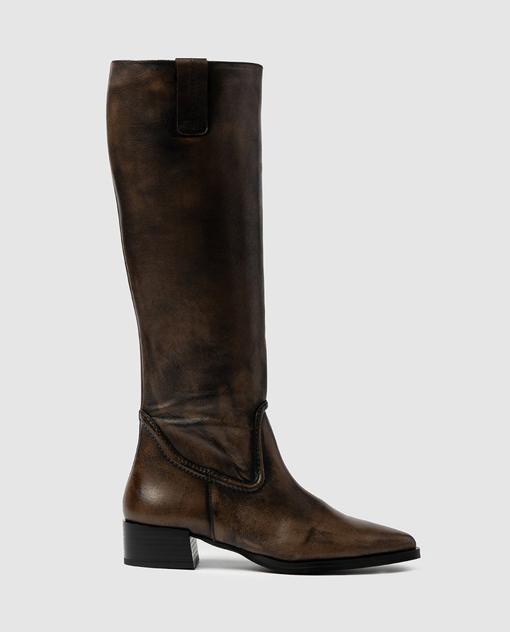Botas de piel SAMPLE SALE