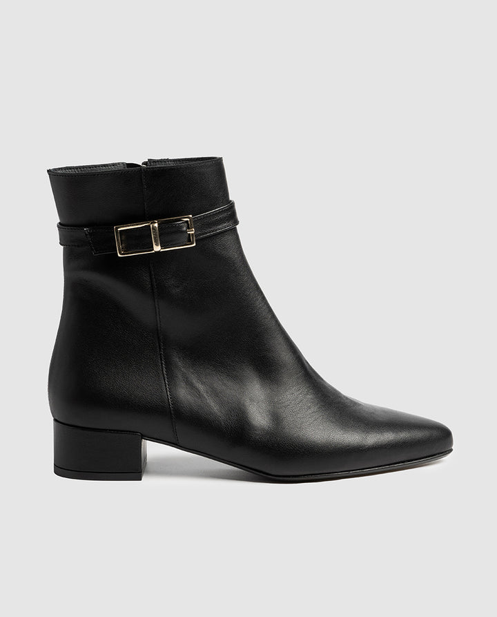 Botines de piel SAMPLE SALE