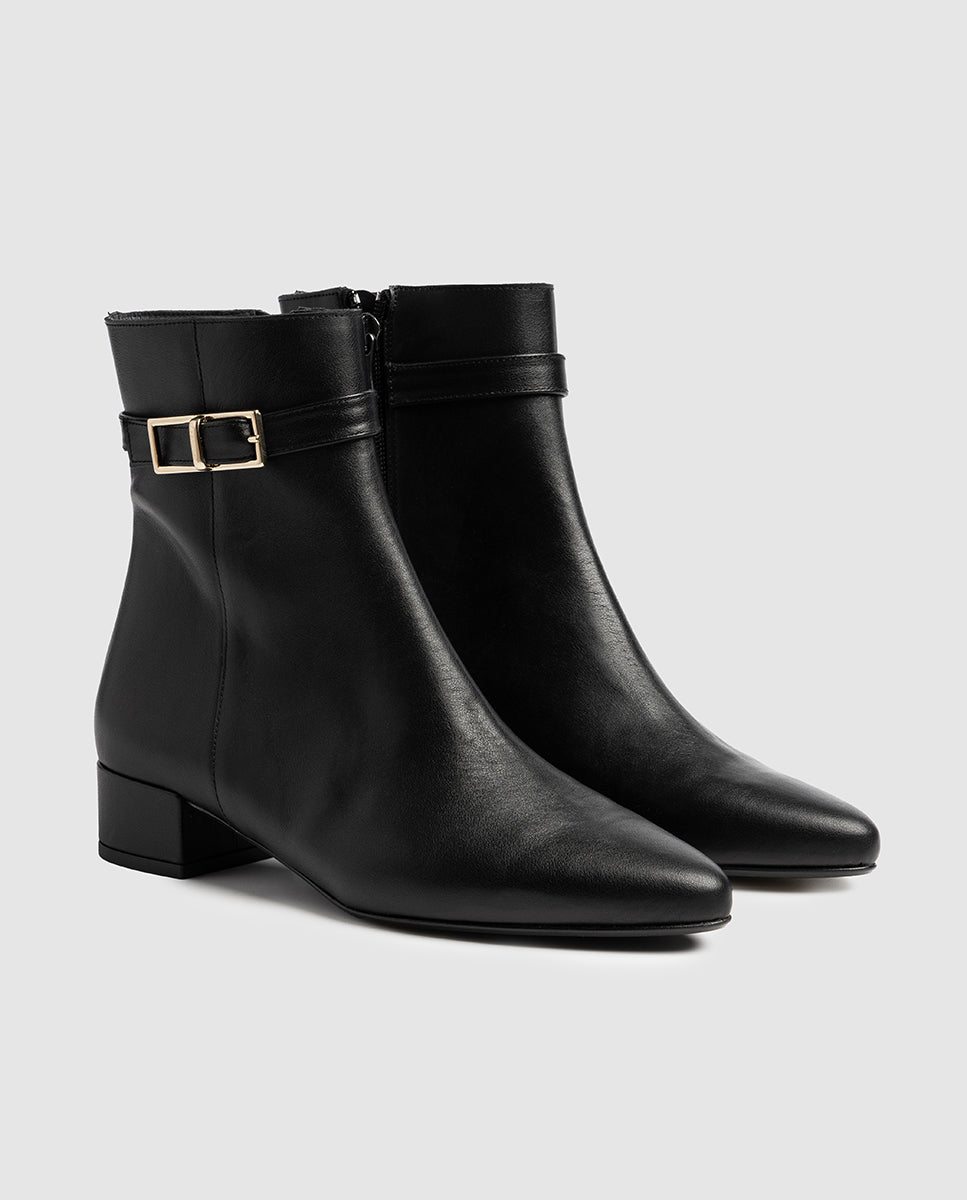 Botines de piel SAMPLE SALE