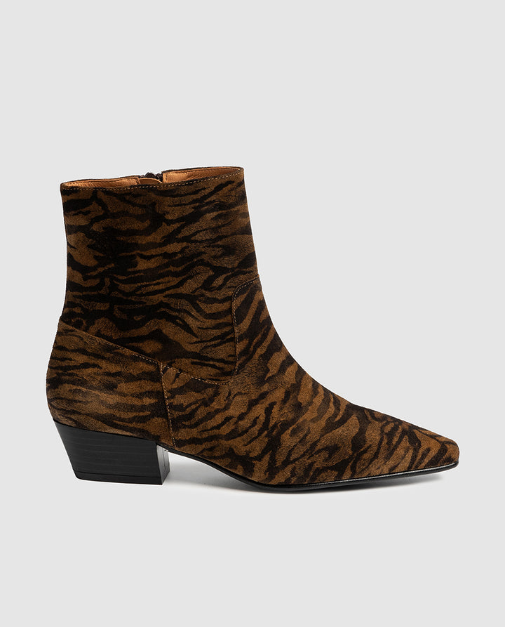 Botines de piel SAMPLE SALE