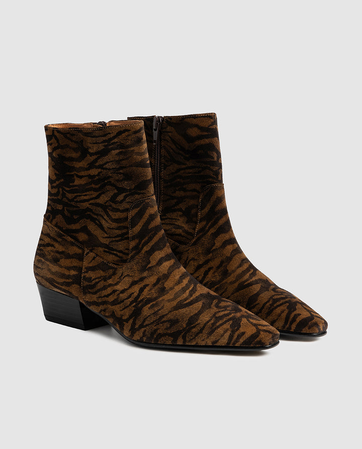 Botines de piel SAMPLE SALE