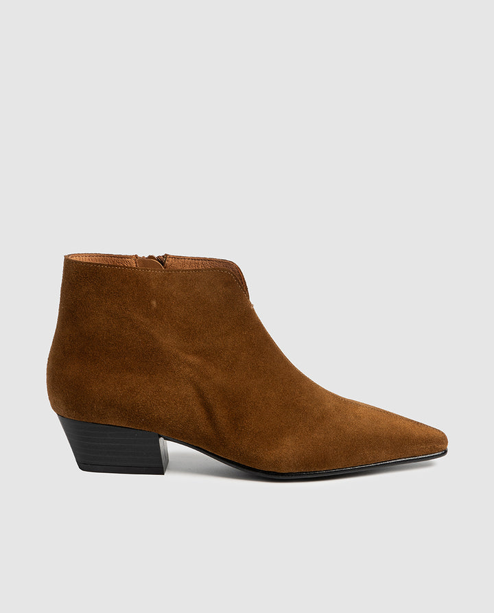 Botines de piel SAMPLE SALE