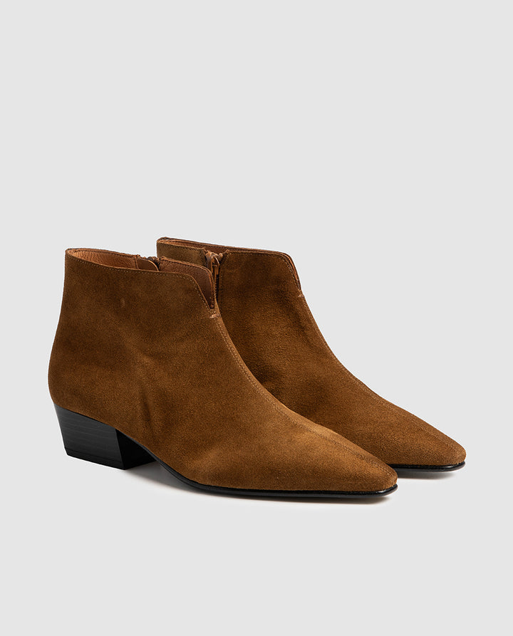 Botines de piel SAMPLE SALE