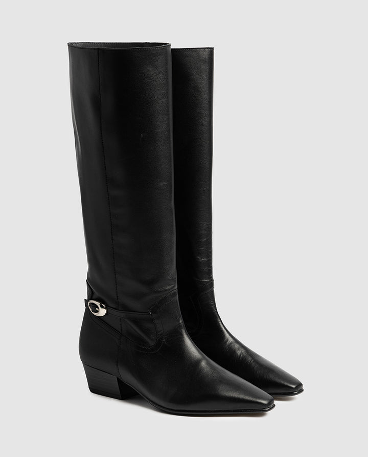 Botas de piel SAMPLE SALE