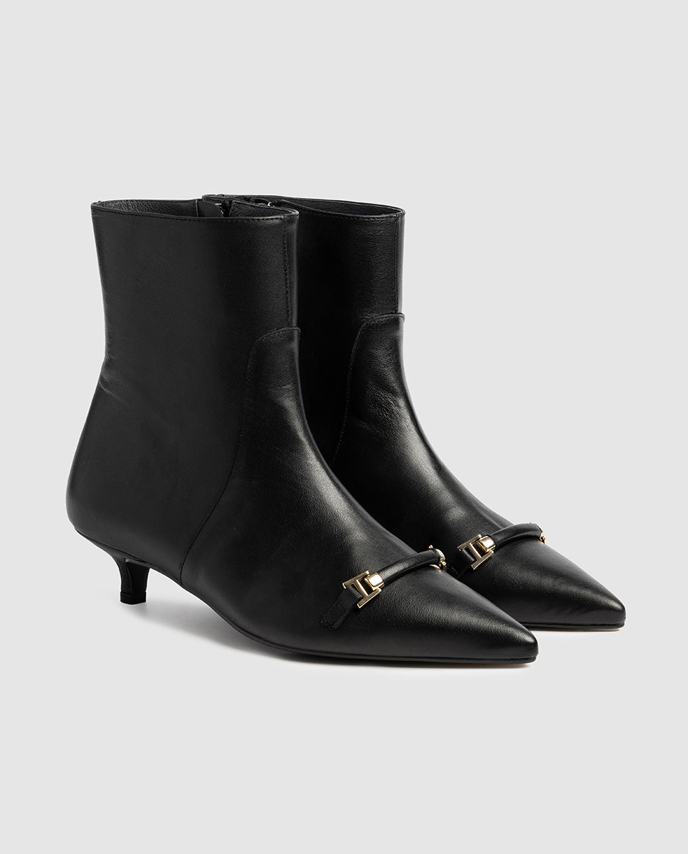 Botines de piel SAMPLE SALE