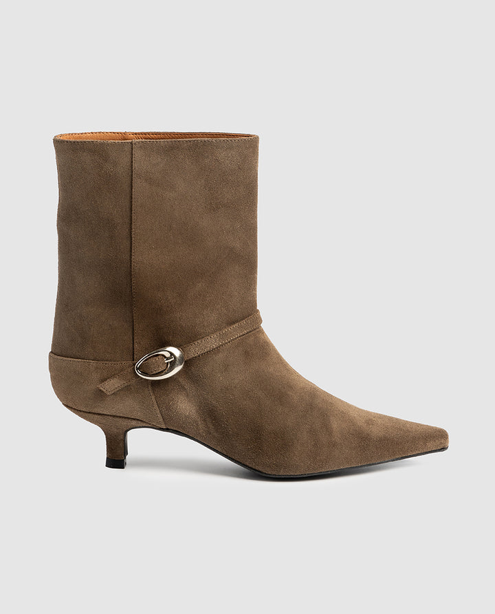Botines de piel SAMPLE SALE