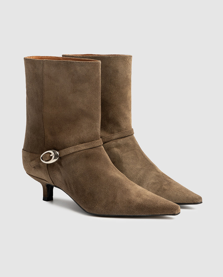 Botines de piel SAMPLE SALE