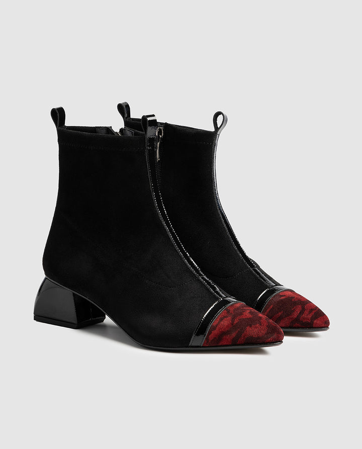 Botines de piel SAMPLE SALE