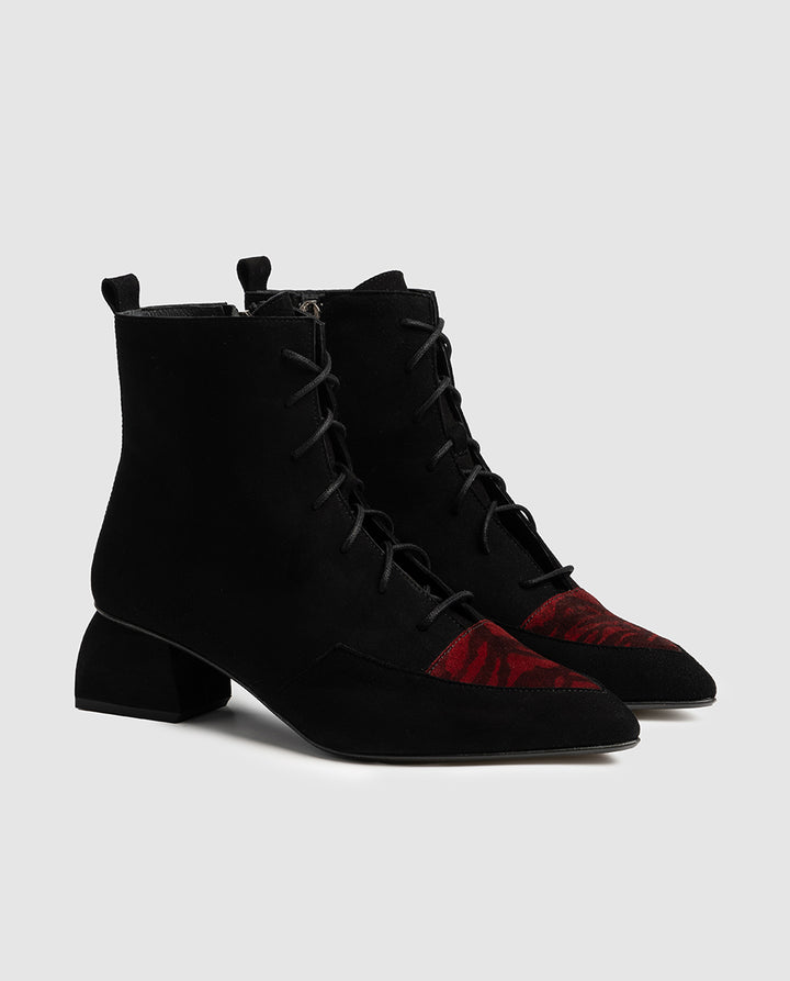 Botines de piel SAMPLE SALE