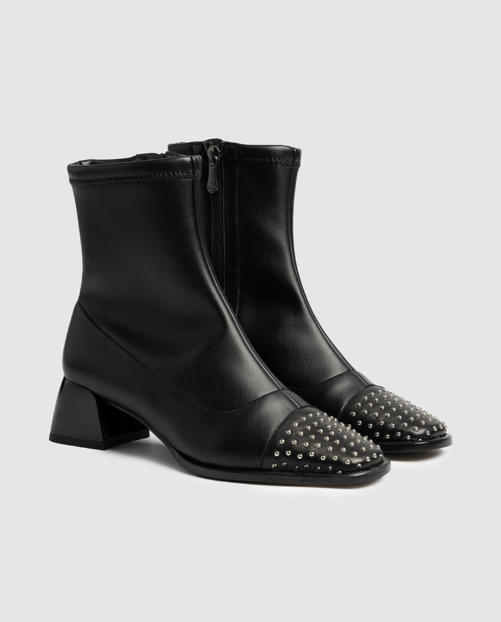 Botines de piel SAMPLE SALE