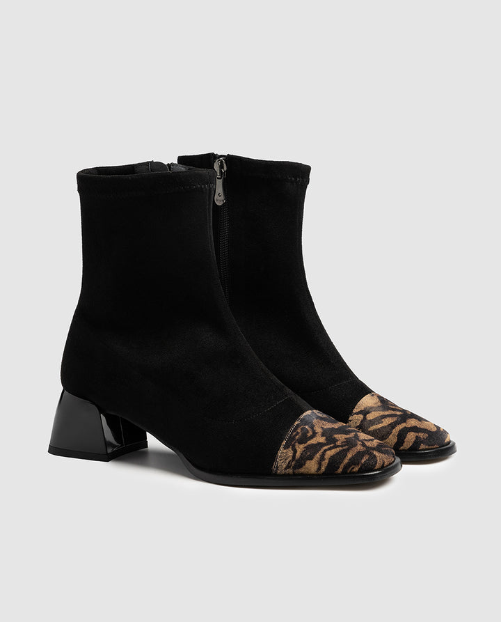 Botines de piel SAMPLE SALE