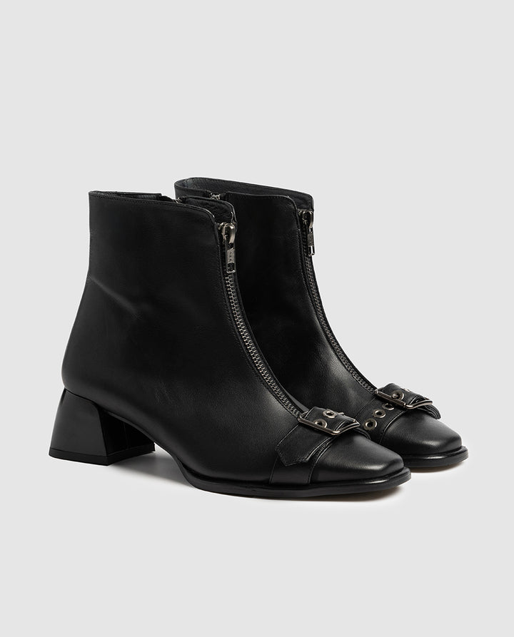 Botines de piel SAMPLE SALE