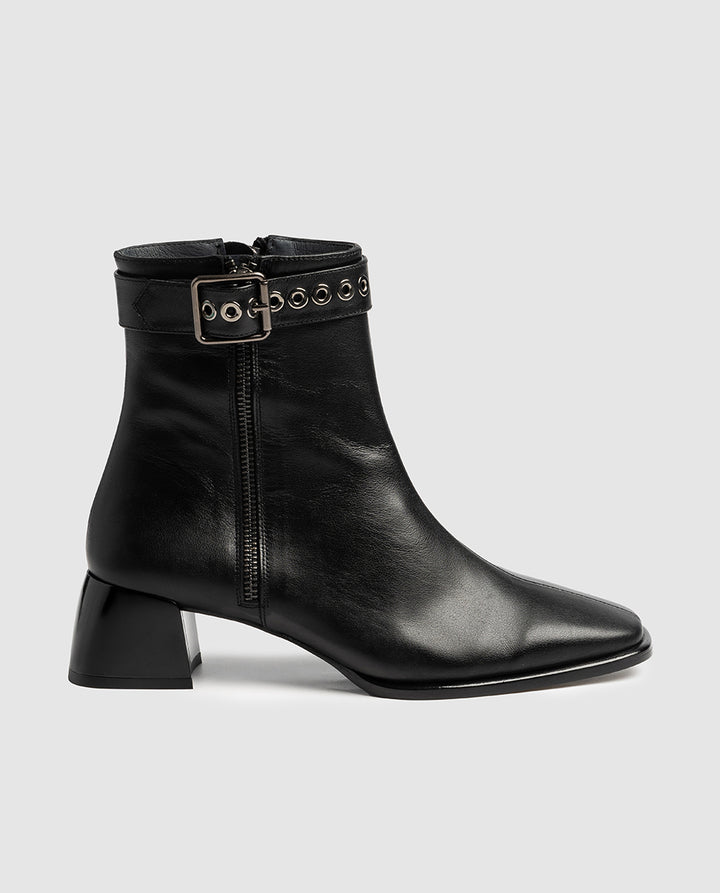 Botines de piel SAMPLE SALE