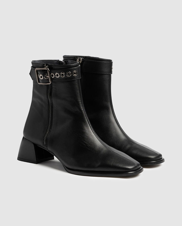Botines de piel SAMPLE SALE