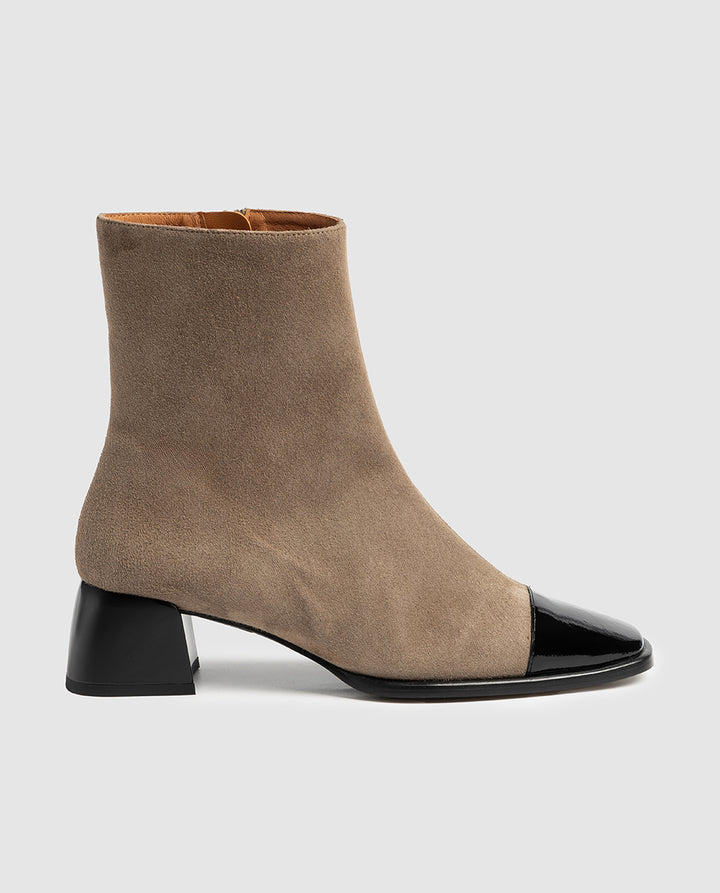 Botines de piel SAMPLE SALE