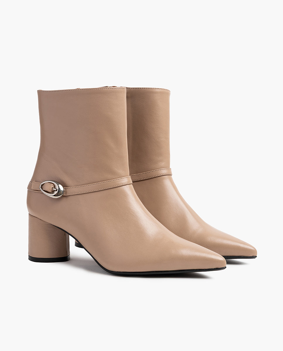 Botines de piel SAMPLE SALE