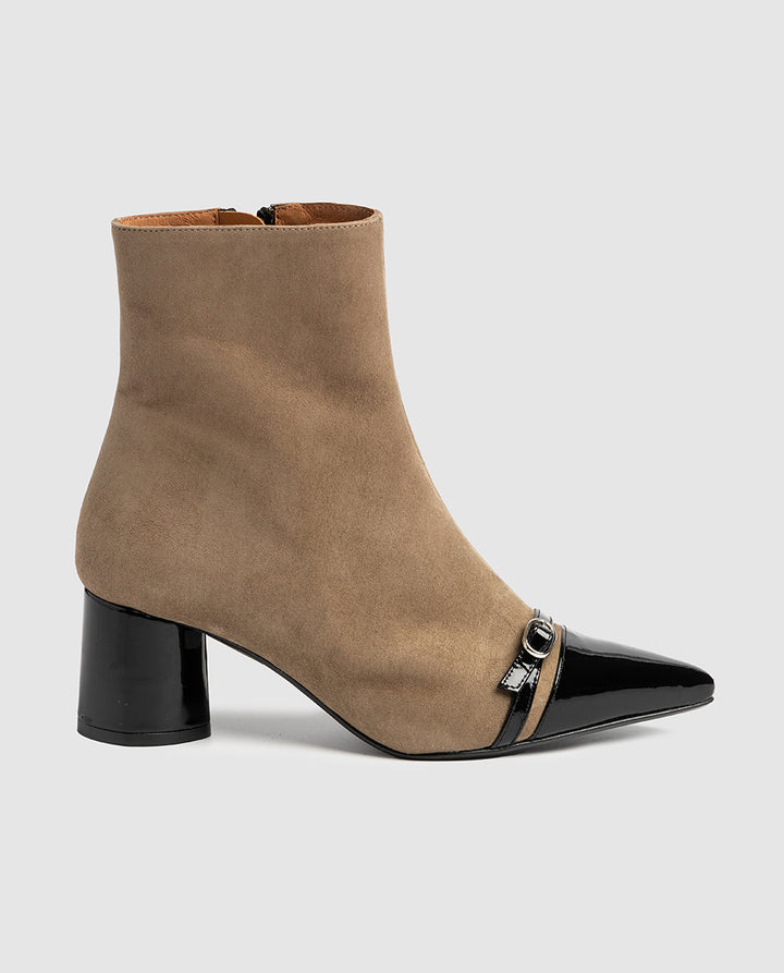 Botines de piel SAMPLE SALE