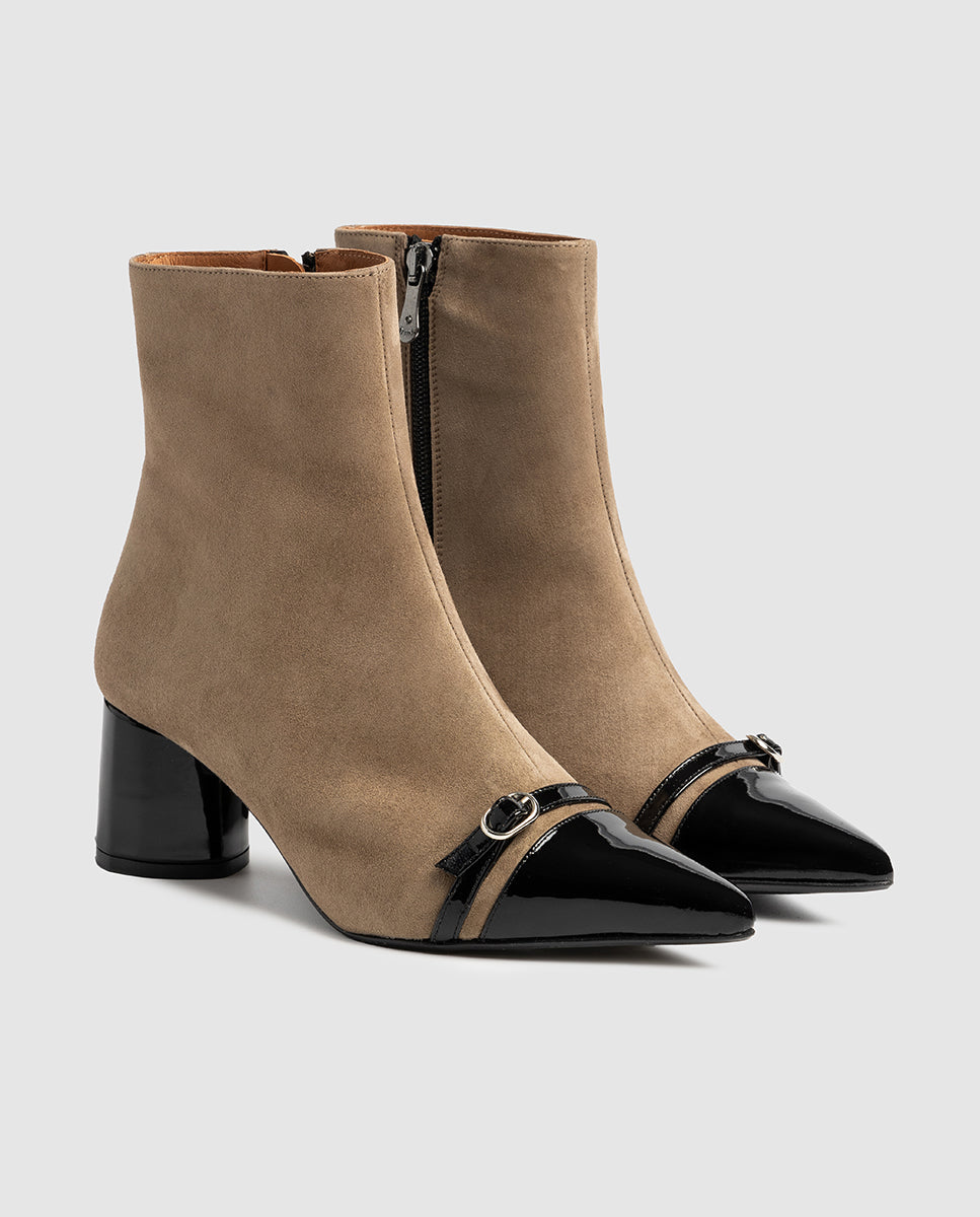 Botines de piel SAMPLE SALE