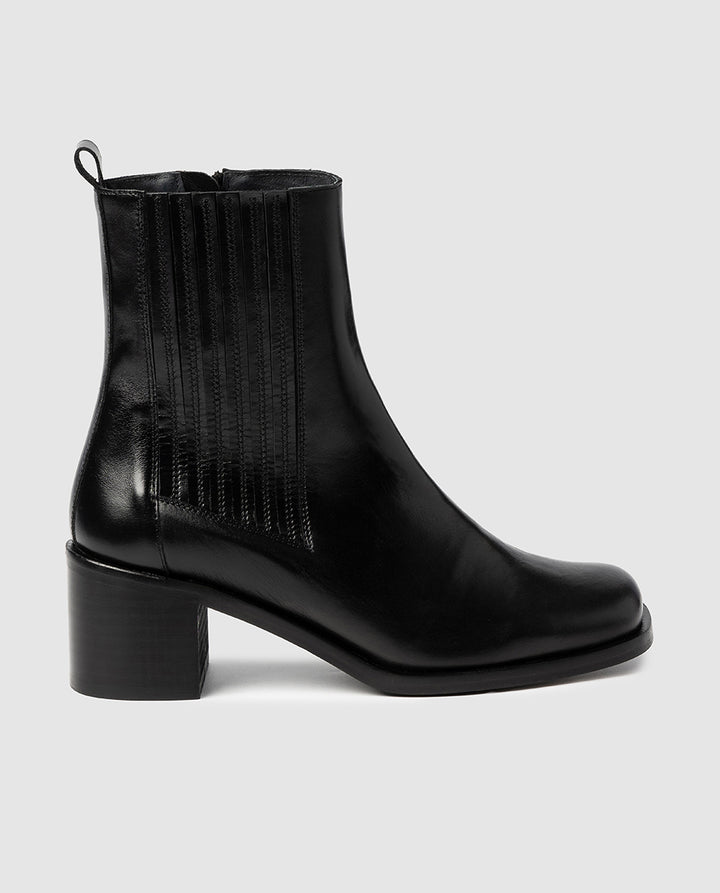 Botines de piel SAMPLE SALE