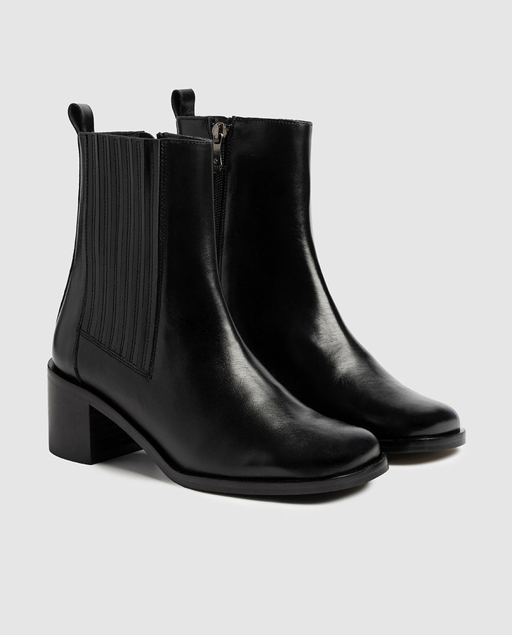 Botines de piel SAMPLE SALE