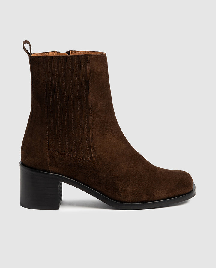 Botines de piel SAMPLE SALE