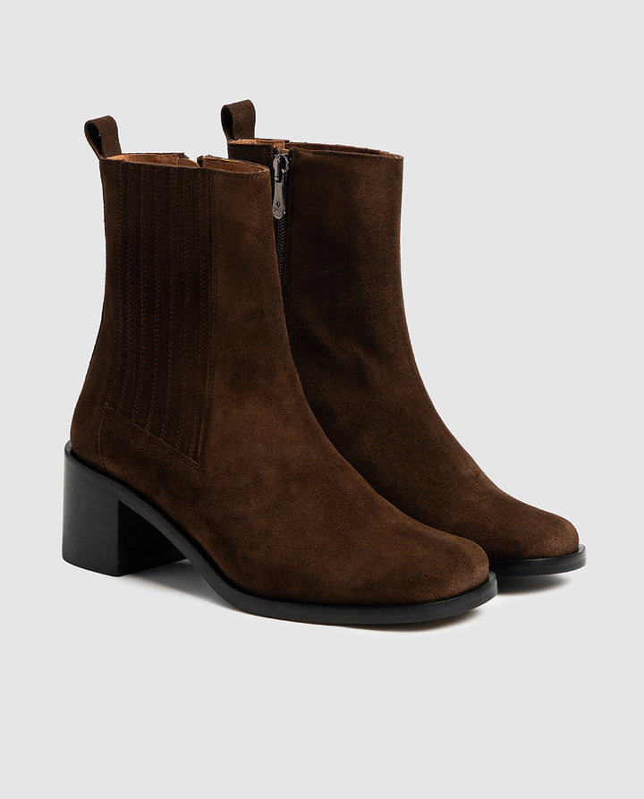Botines de piel SAMPLE SALE