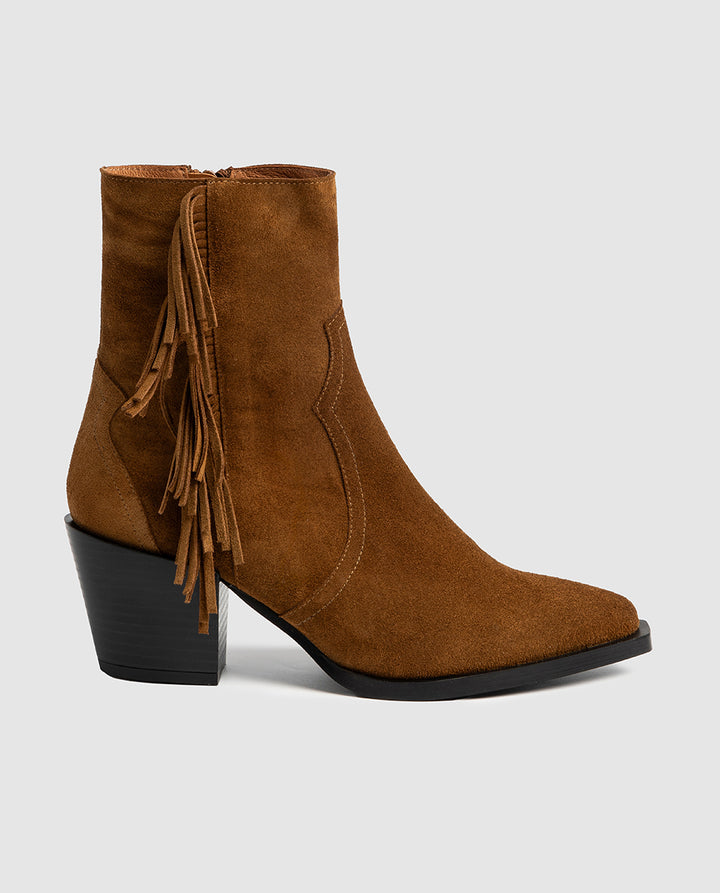 Botines de piel SAMPLE SALE