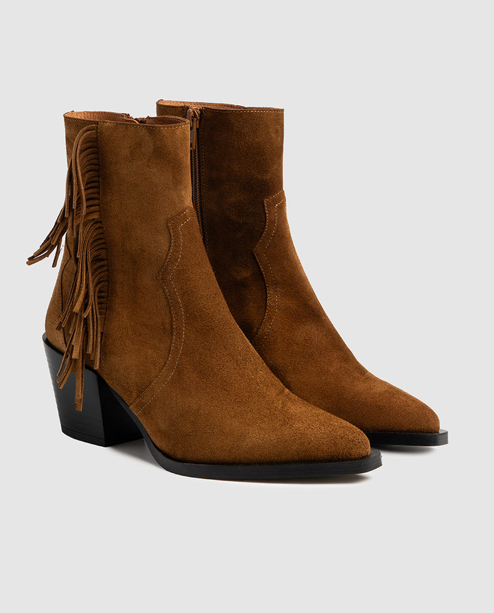 Botines de piel SAMPLE SALE