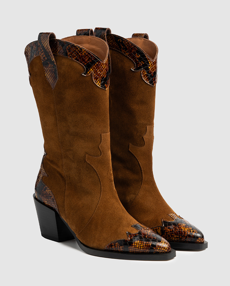 Botas de piel SAMPLE SALE