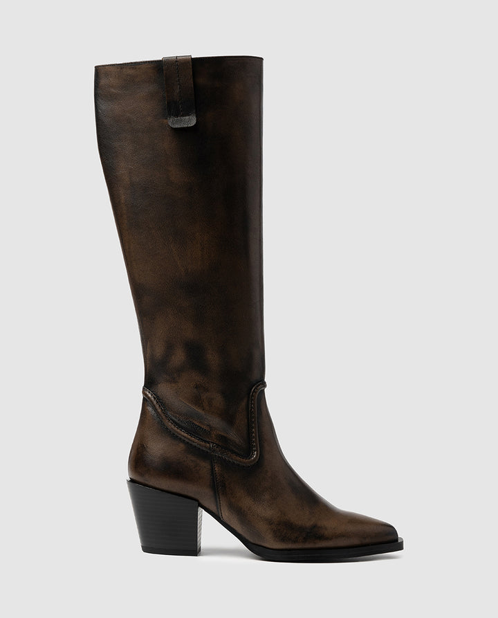 Botas de piel SAMPLE SALE