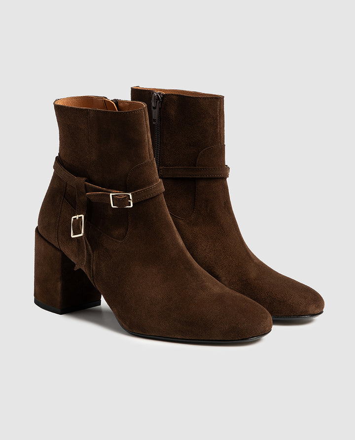 Botines de piel SAMPLE SALE