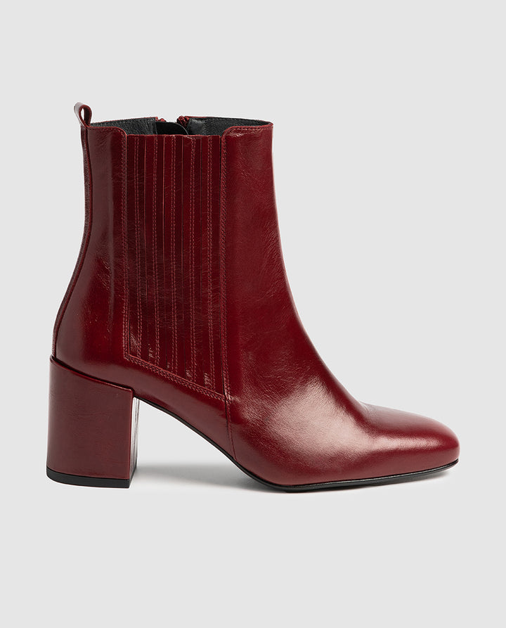 Botines de piel SAMPLE SALE