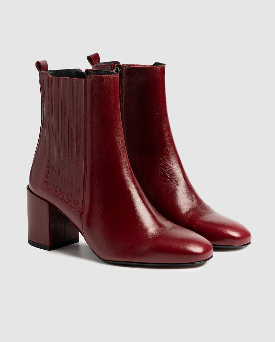 Botines de piel SAMPLE SALE