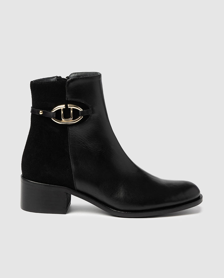 Botines de piel SAMPLE SALE